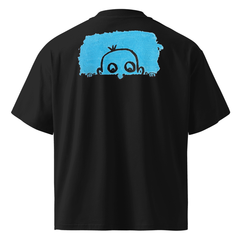 Back of the black LUCEO Kid Tee